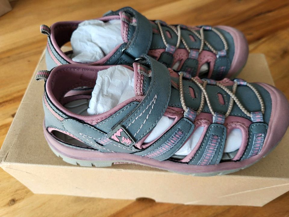 Lurchi Pete Mädchen Trekkingsandalen Sandalen Grau Gr.31 Neu in Wuppertal