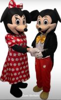 Micky & Minnie Mouse  Maskottchen  Kostüm Berlin - Tempelhof Vorschau