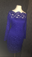 Damen Kleid GR.36, blau mit Spitze, elegant, festlich Saarland - Illingen Vorschau
