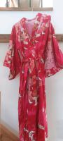 Kimono Original aus Japan Baumwolle Pink Lang Kranich 55" Größe M Bayern - Schwabmünchen Vorschau