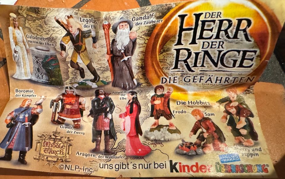 Üei überraschungsei Herr der Ringe Figuren Set in Rheinland-Pfalz -  Ludwigshafen | eBay Kleinanzeigen ist jetzt Kleinanzeigen