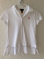 Ralph Lauren Polo Shirt weiß Gr.134/140 mit Rüschen spitze. Baden-Württemberg - Ulm Vorschau