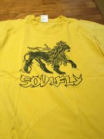 Bandshirt Soulfly Tshirt Shirt L Fruit of the loom gelb München - Schwabing-West Vorschau