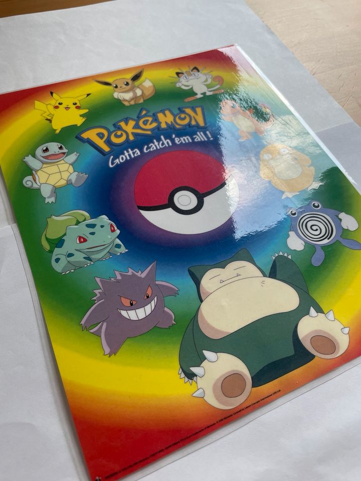 Pokemon Gotta Catch em all Poster DIN A4 laminiert 90er Nintendo in Belm