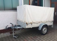 Stema Anhänger M7585 gebremst 850 kg 1.Hand  TÜV bis Juni 2025 Baden-Württemberg - Riesbürg Vorschau