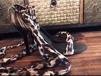 HIGH HEEL SANDALE LEOPARD BINDE BÄNDER 40 NEU Hamburg-Mitte - Hamburg Hammerbrook Vorschau
