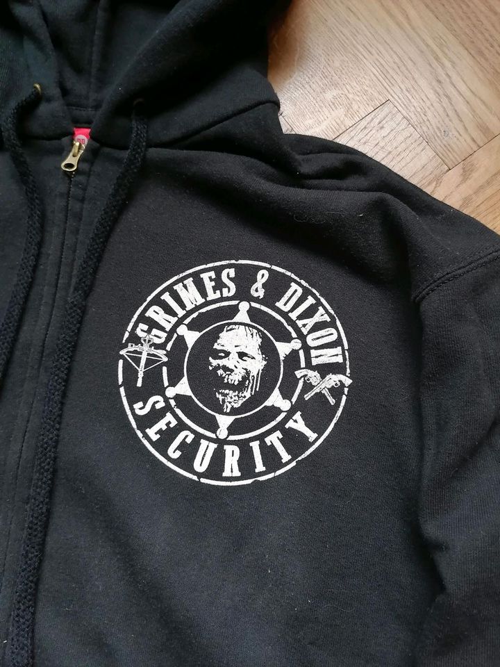 Hoodie XL Grimes Dixon Security Walking Dead schwarz Kapuzenpulli in Buxtehude