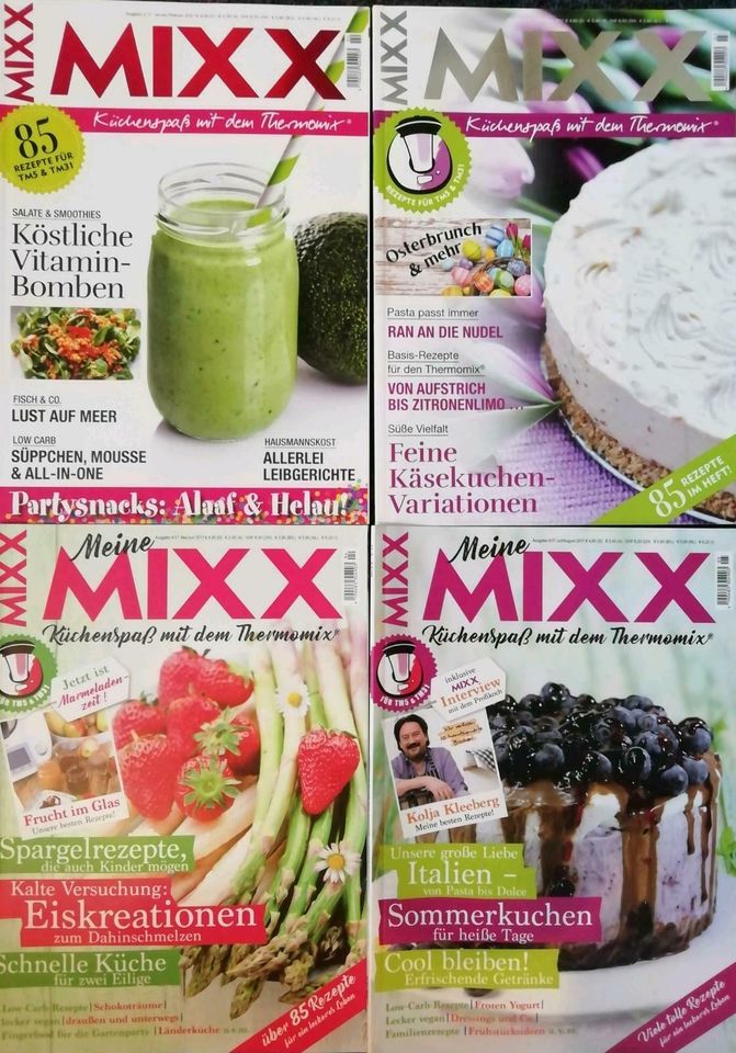 Mixx Zeitschriften für den Thermomix 4/16 bis 3/18 in Stade