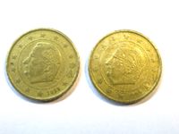 50 Euro Cent Münzen / Belgien 1999 ; Fehlprägung ( 2 x ) Sachsen-Anhalt - Zahna-Elster Vorschau