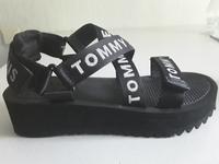 Sandale "Tommy-Hilfiger ",Plateusohle, schwarz, Gr.40 Bayern - Laufen Vorschau