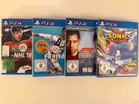 PlayStation PS4 Spiel Sonic NHL 18 FIFA 18 & 19 F1 2019 Hessen - Langgöns Vorschau