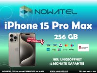 ✅ IPHONE 15 PRO MAX 256GB NEU UNGEÖFFNET IN NATUR TITAN 1079 € ✅ Frankfurt am Main - Innenstadt Vorschau