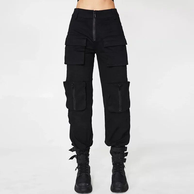 Women Techwear Pant Hose Hosen Tech Wear Rave Club Wear Techno in Stuttgart