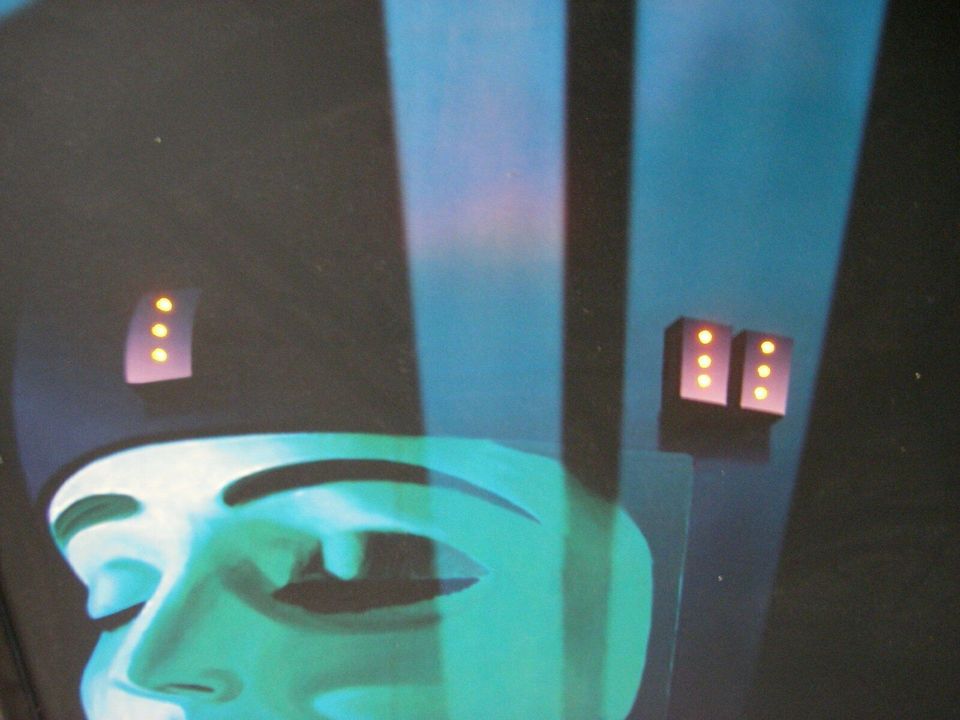 METROPOLIS Bild mit LED-Beleuchtung Fritz Lang Film Plakat in Henstedt-Ulzburg