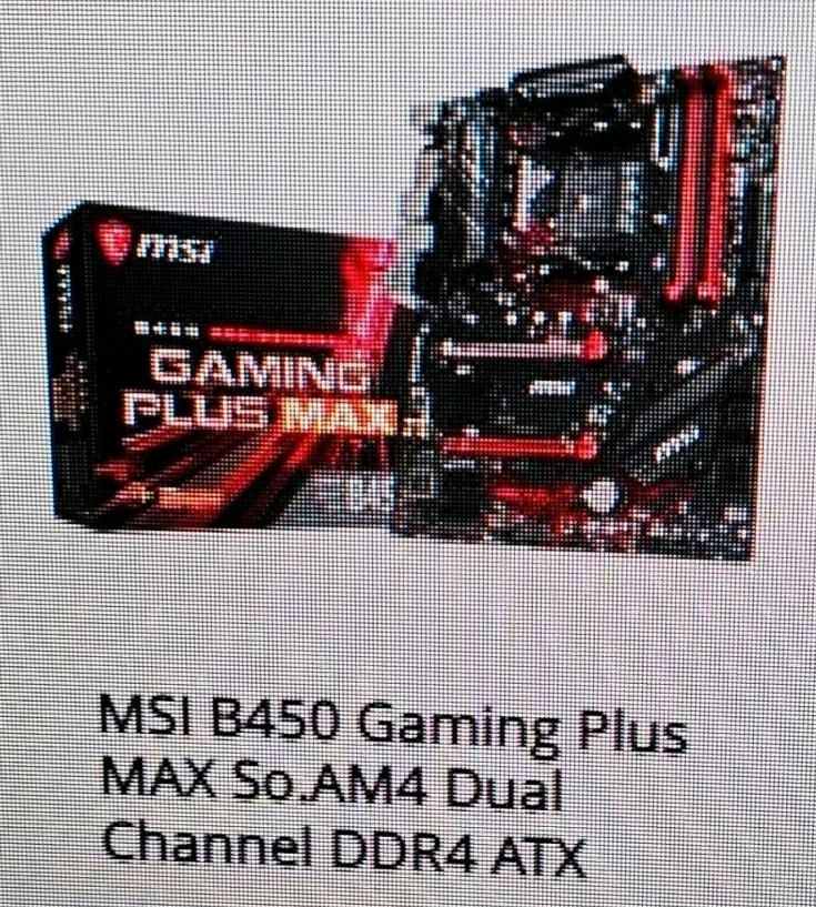 MSi B450 Gaming Plus Max plus CPU in Koblenz