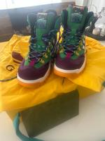Gucci x adidas Schnürstiefel Violett Grün Gr.9 Bayern - Eching (Niederbay) Vorschau