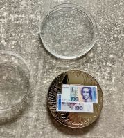 Abschied einer Währung 2001 Deutsche Banknoten Prägung 100 DM Berlin - Tempelhof Vorschau