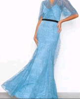 UNGETRAGEN Asos Maxikleid aus Spitze Blau 38 M Abiye Abendkleid Nordrhein-Westfalen - Siegen Vorschau