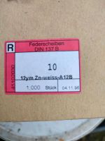 Federscheiben 10mm, DIN 137 B, Zn-weiss A 12B, 1000St Rheinland-Pfalz - Kaiserslautern Vorschau