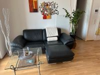 Leder Couch mit Hocker + Tisch Leipzig - Connewitz Vorschau