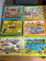 Kinder Puzzle Rahmenpuzzle Fahrzeuge Bauernhof Baustelle Rheinland-Pfalz - Etzbach Vorschau