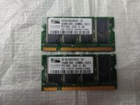 2x 256MB DDR1 333MHz SODIMM PC-2700 V826632B24SATG-C0 Nordrhein-Westfalen - Wadersloh Vorschau