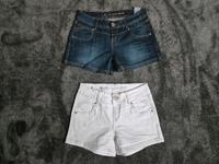 ORSAY 2x Jeans Shorts  Weiß / Blau - Gr. 34 - wie NEU Niedersachsen - Meppen Vorschau