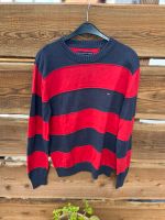 TOMMY HILFIGER Pullover L blau rot TOP Nordrhein-Westfalen - Rheinbach Vorschau