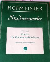 Noten - Hofmeister Studienwerk Konzert Klarinette,Klavier Nordrhein-Westfalen - Havixbeck Vorschau