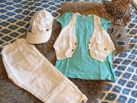 Sommer Set (halbe Hose/T-Shirt/Weste/Cappy/Hut Gr.118 Zara Sachsen - Großolbersdorf Vorschau