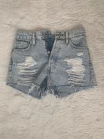 Denim Shorts high waist Damen 36 Nordrhein-Westfalen - Velen Vorschau