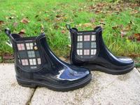 Mustang Lacklook Gummistiefeletten mit schönem Kariertes-Design Bayern - Gersthofen Vorschau