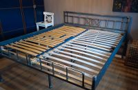 Metallbett Bett Doppelbett Stauraum 180*200 zu verschenken Schleswig-Holstein - Flensburg Vorschau