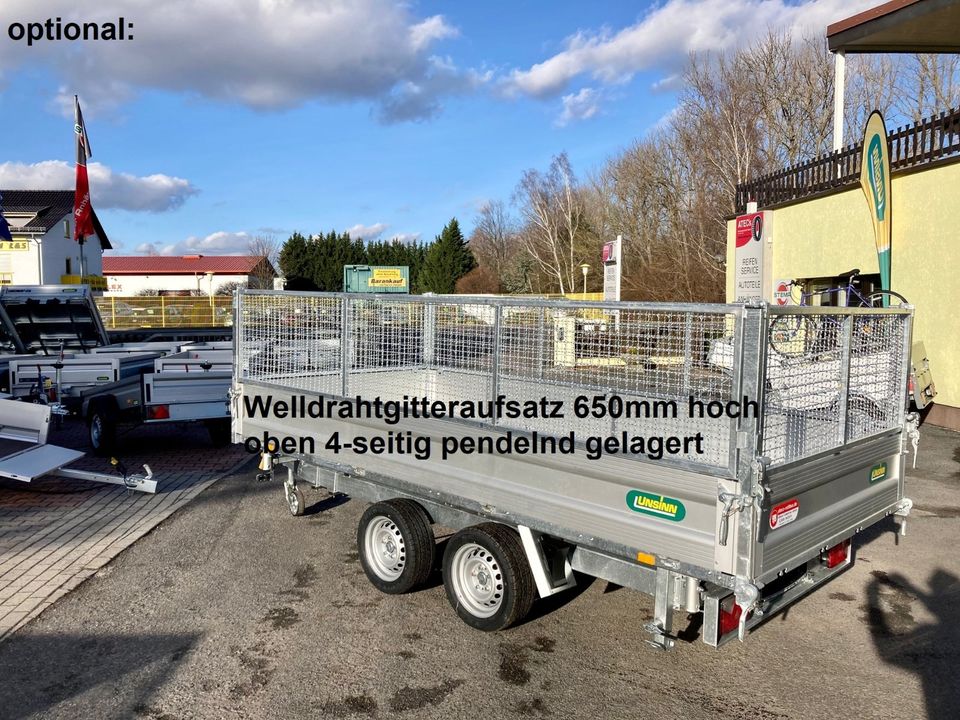 Pkw Anhänger UNSINN U26 | 4,26x1,75m | 2600kg | Profi-Hochlader in Cottbus