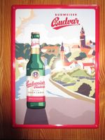 Budweiser Budvar Blechschild Bayern - Regnitzlosau Vorschau