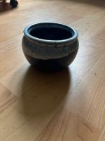 Keramik Schale Übertopf Blau Lasiert wetterfest Brandenburg - Finsterwalde Vorschau