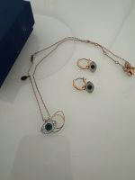 Swarovski Set Ohrringe Kette Evil Eye Hessen - Wiesbaden Vorschau