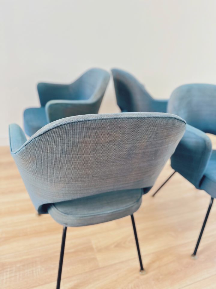 4x Executive Chair von Saarinen für Knoll / Vintage Stuhl Sessel in Aachen