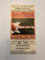 Eintrittskarte GARY MOORE Live 1989 Niedersachsen - Georgsmarienhütte Vorschau