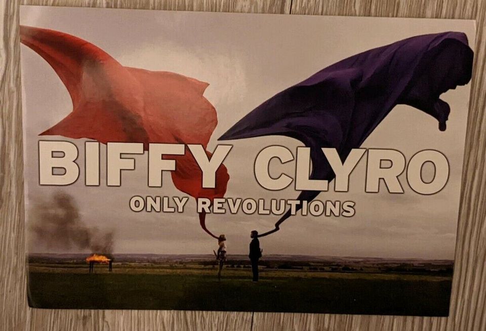 Biffy Clyro Only Revolutions Sticker in Haßfurt