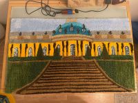 Handmade Teppich mit Motiv vom Schloss Sanssouci Brandenburg - Potsdam Vorschau