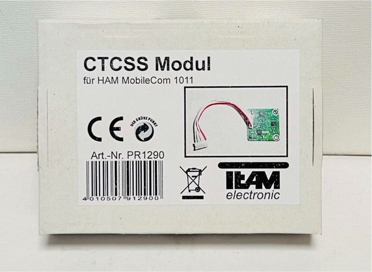✅ CTCSS DCS Modul Team HAM MobileCom 1011 CRT SS 9900 CB Funk in Weiden (Oberpfalz)
