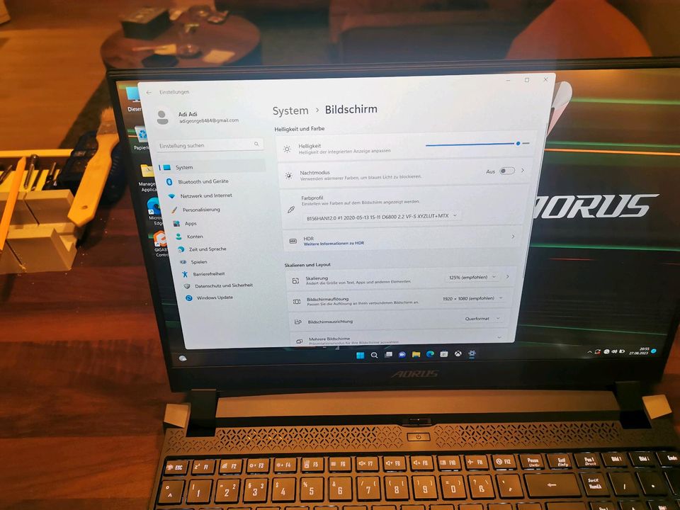 Aorus 5 SE  Laptop Gaming 16 GB in Kerpen