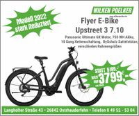 E-Bike Flyer Upstreet 3 7.10 Damen schwarz UVP 5199€ SONDERPREIS Niedersachsen - Ostrhauderfehn Vorschau