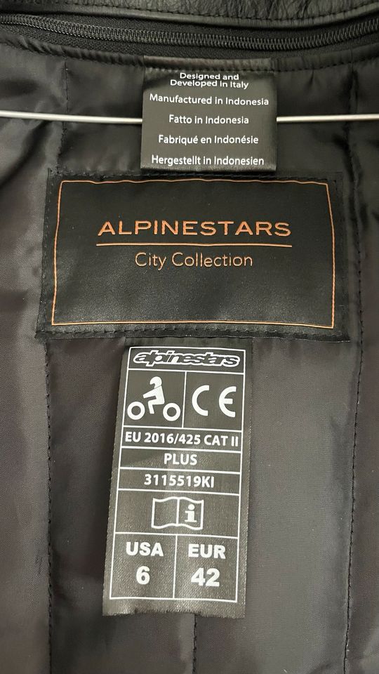 Alpinestars Stella Vika V2 - Damen Motorrad Lederjacke in Büttelborn