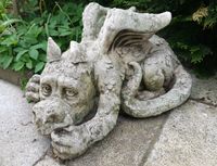 Steindrache Skulptur Gartendeko Gargoyles Niedersachsen - Isenbüttel Vorschau