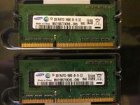 2x Samsung 2GB 1Rx8 PC3 10600S Sachsen - Drebach Vorschau