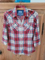 Superdry Hemd rot kariert XS inkl. Versand Bayern - Geisenhausen Vorschau
