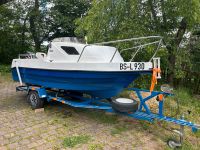 Kajütboot Angelboot Motorboot 30 Ps Trailer Sachsen-Anhalt - Mansfeld Vorschau