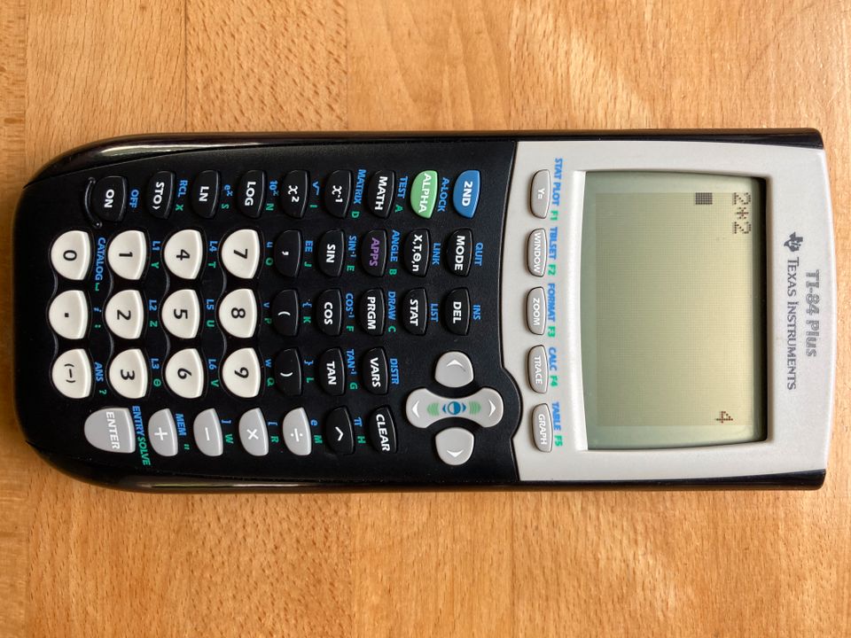 Texas Instruments TI-84 Plus Grafikrechner- Schwarz (TI-84 PLUS) in Berlin